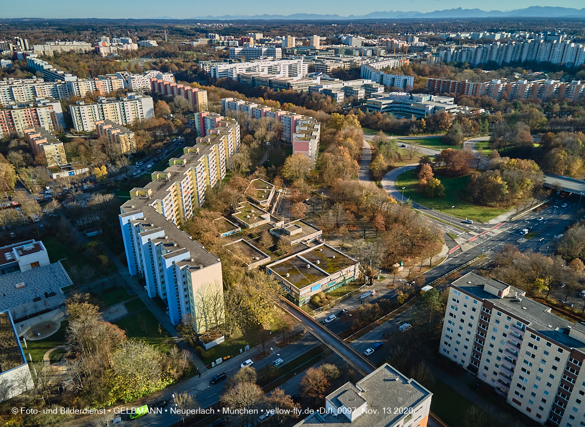 13.11.2020 - die Abrissbaustelle Quiddezentrum in Neuperlach